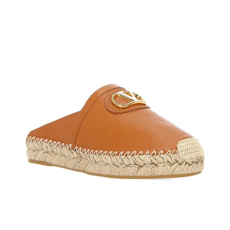 Valentino Vlogo Wrap toe Slippers Women's Orange-2