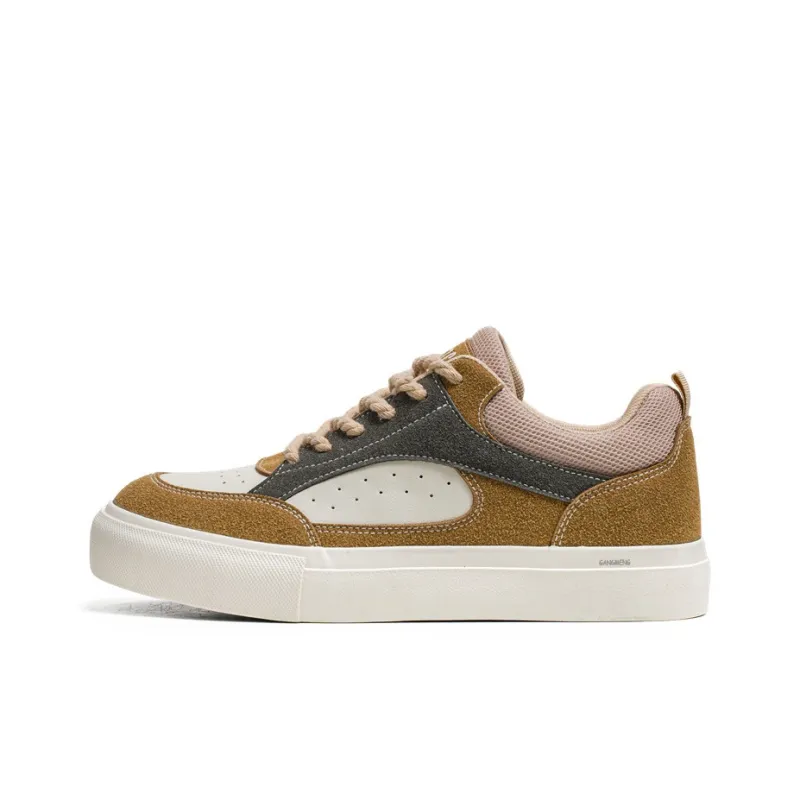 Hong Kong Meng Anti Slip And Wear Resistant Height Increasing Low Top Skateboard Shoes Men's-7