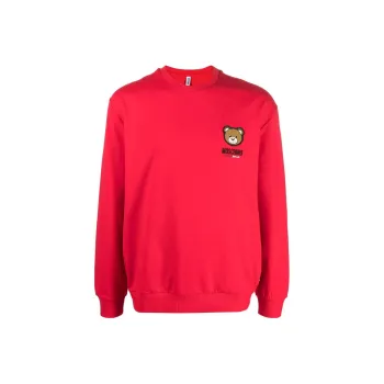 MOSCHINO Sweatshirts Men Red