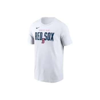 Nike T-Shirt Boston Red Sox Men's White