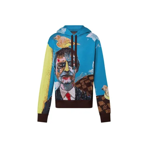 LOUIS VUITTON Sweatshirt Men's Blue