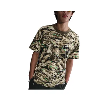 Nike T Shirts Men Olive