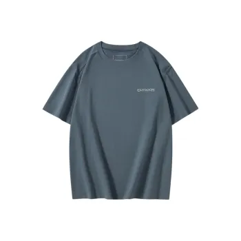 OUTDOOR PRODUCTS T Shirt Unisex Downpour Gray