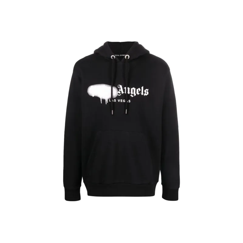 PALM ANGELS Las Vegas Sprayed Hoodie-0