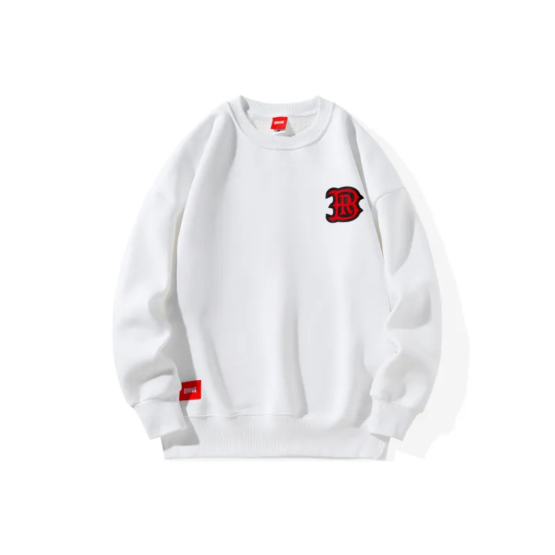 BRNR Crew Neck Loose Fit Sweatshirt Spring Fall Unisex-0