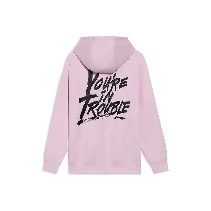 LiNing Professional Basketball Series Sweatshirt Unisex Peachy Pink-0