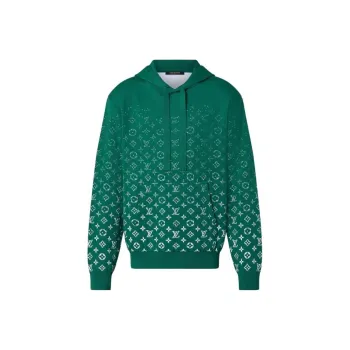 LOUIS VUITTON Monogram Gradient Cotton Hoodie
