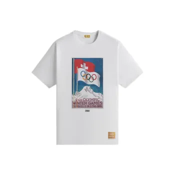 KITH Olympics Heritage St. Moritz 1928 Vintage Tee