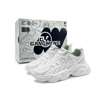 Hong Kong Meng Anti Slip And Wear Resistant Breathable Low Top Chunky Sneakers Men's