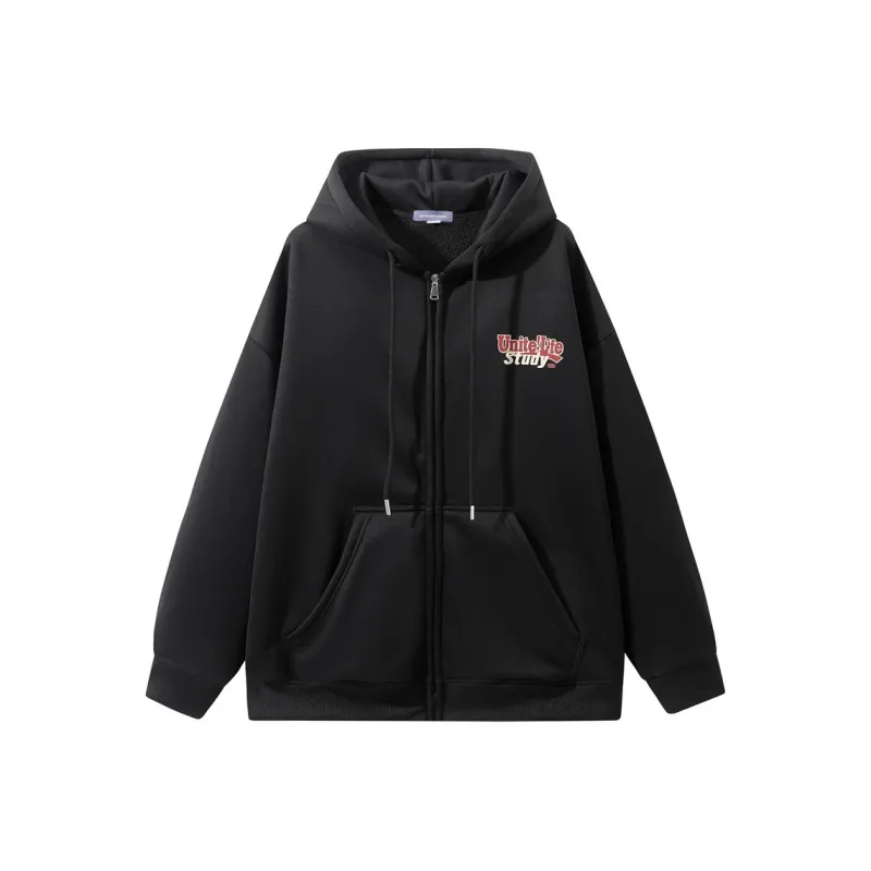 Unite Life HOODS Fall And Winter Sweatshirt Coat Unisex-0