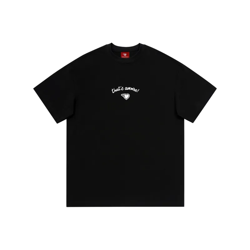 AQUAPROS T Shirts Unisex Black-0
