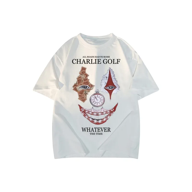 CHARLIE GOLF T Shirts Unisex-4