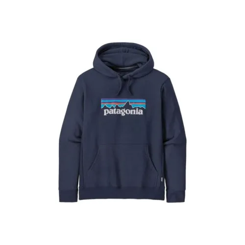 Patagonia P 6 Logo Printed Uprisal Hoodie