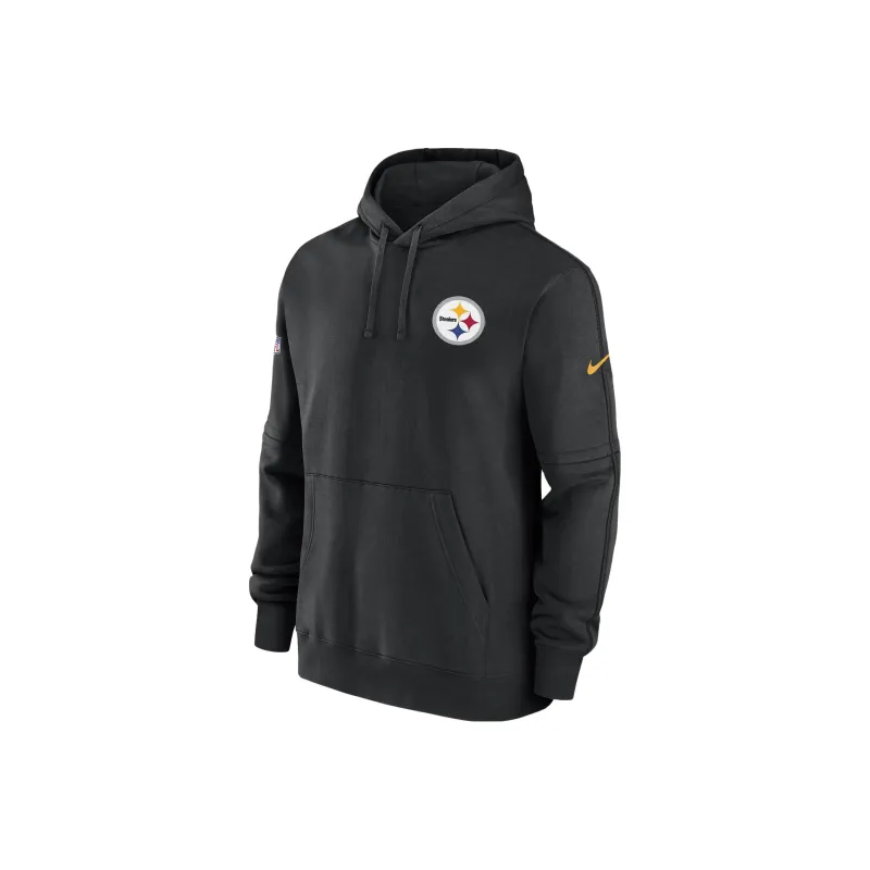 Nike x NFL Pittsburgh Steelers Sideline Club Sweatshirt Men's Black-0