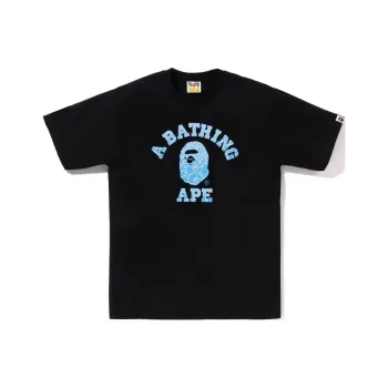 A BATHING APE Logo Print T shirt