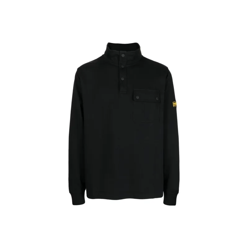 BARBOUR Sweatshirts Men Black-0