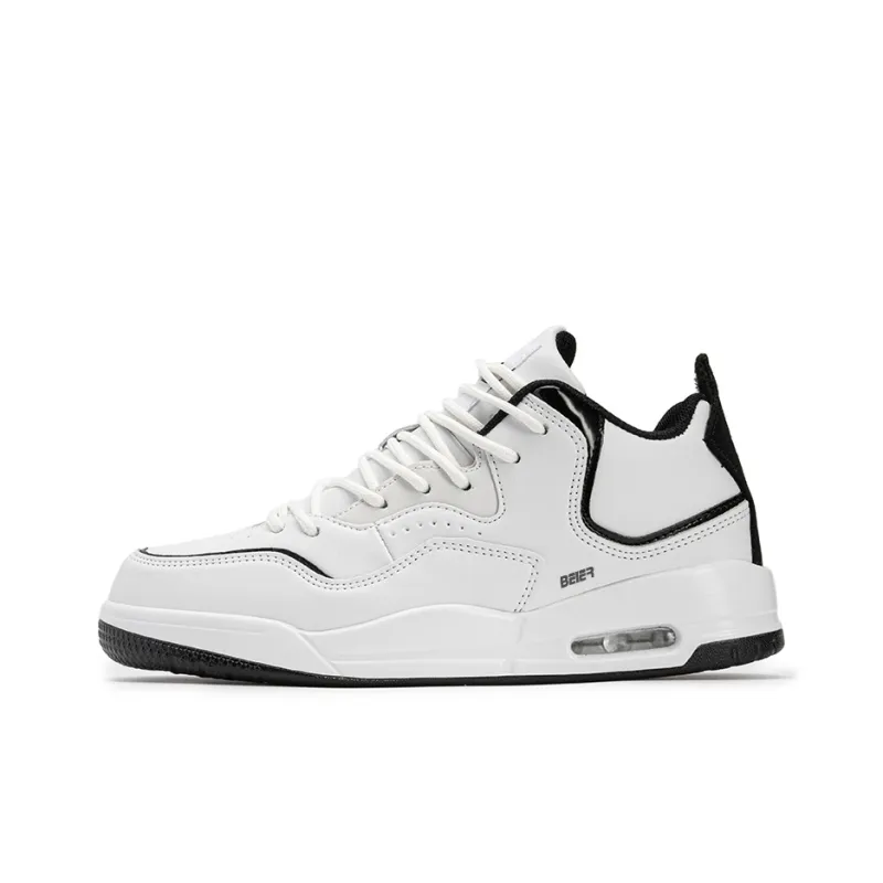 BEIER Casual Comfortable Minimalist Style Balance Lightweight Breathable Low Top Skateboard Shoes Unisex-5
