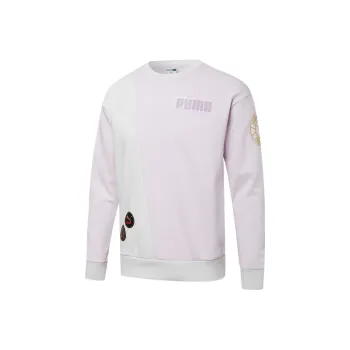 PUMA Sweatshirt Unisex Light Purple