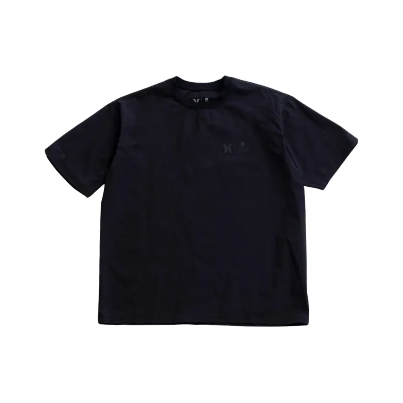 Hurley X MASTERMIND WORLD Hurley Collaboration T-Shirts Unisex Black-0