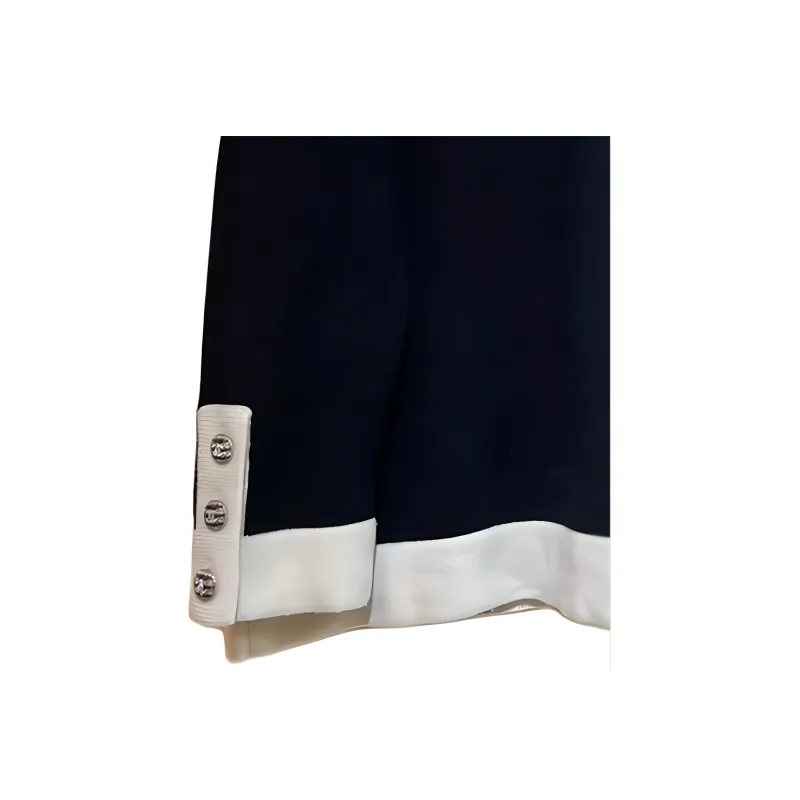 CHANEL Cashmere Sweater Women's Black-3