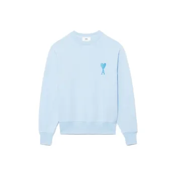 AMIPARIS Ami De Coeur Tonal Boxy Fit Crewneck