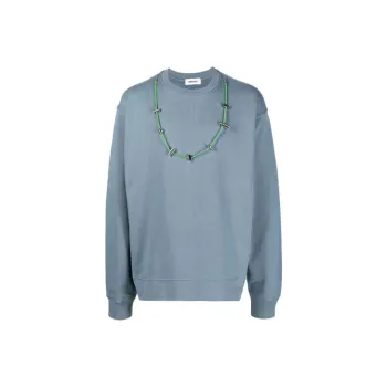 AMBUSH Stopper Detailed Long Sleeved Sweatershirt