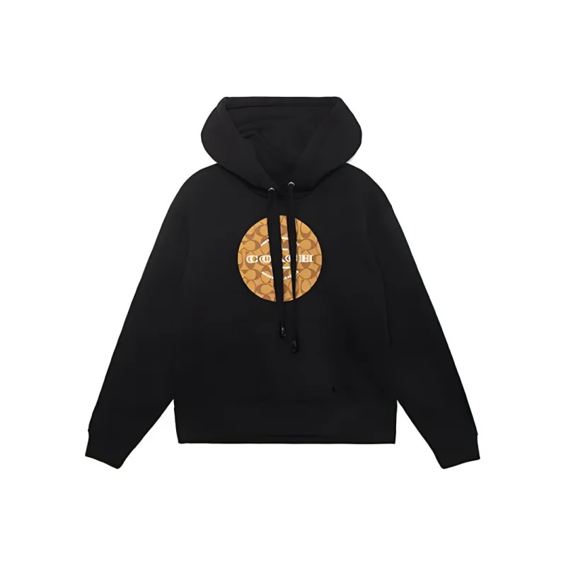 COACH Sweatshirts Unisex Black-0