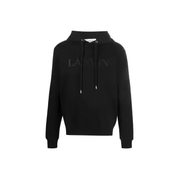 Lanvin Logo Embroidered Hoodie