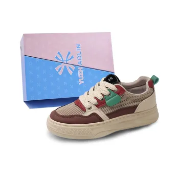 YUZHAOLIN Anti Slip And Wear Resistant Height Increasing Low Top Casual Shoes Women's