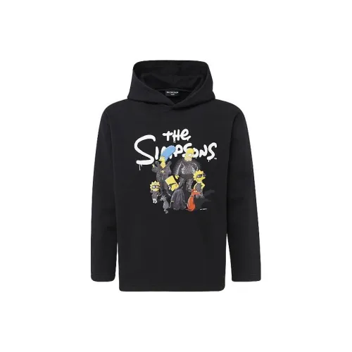 Balenciaga X The Simpsons Women'ss Cropped Hoodie