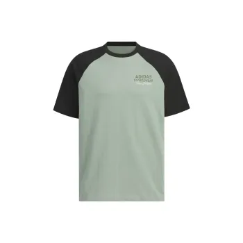 Adidas T Shirt Unisex Dusty Green/Black