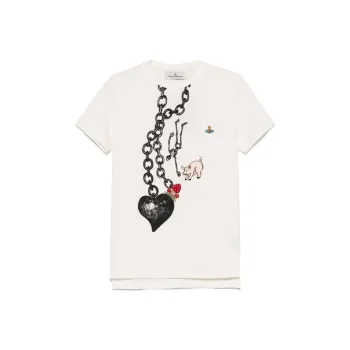 Vivienne Westwood Heart Chain T shirt