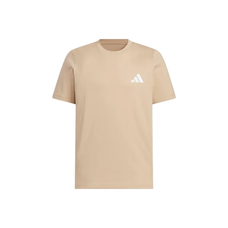 Adidas GRAPHIC SHORT SLEEVE T Shirt Unisex Warm Sand-0