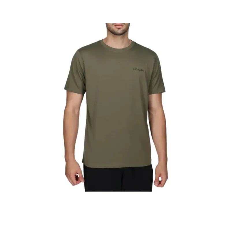Columbia T Shirts Men Green-0