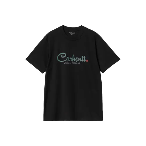 Carhartt WIP SS24 S/S Paradise Script T LLR T LLR Unisex Black