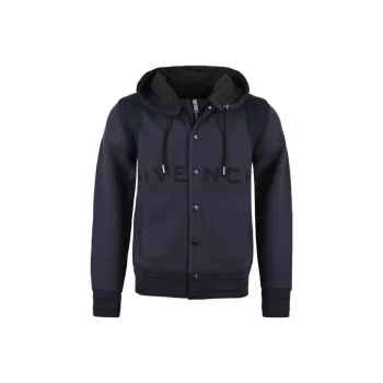 Givenchy Hooded Embroidered Varsity Jacket