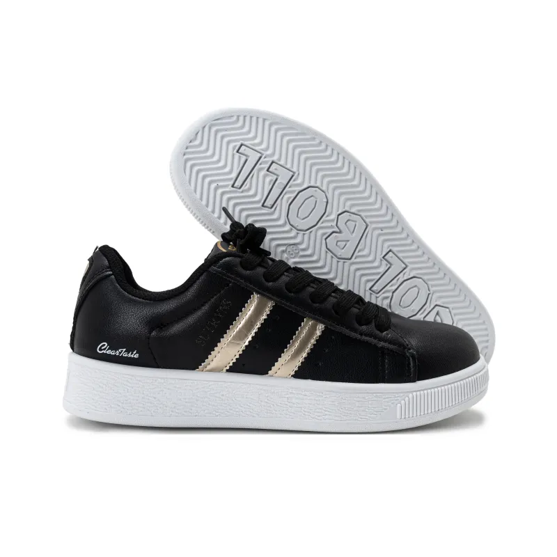 CLEARTASTE Anti Slip And Wear Resistant Lightweight Height Increasing Low Top Skateboard Shoes Unisex-3