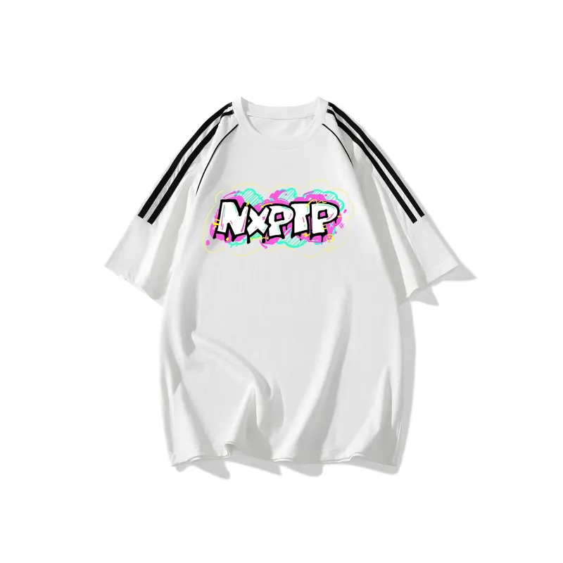 NXPTP Short Sleeved T Shirts For Summer Unisex-2