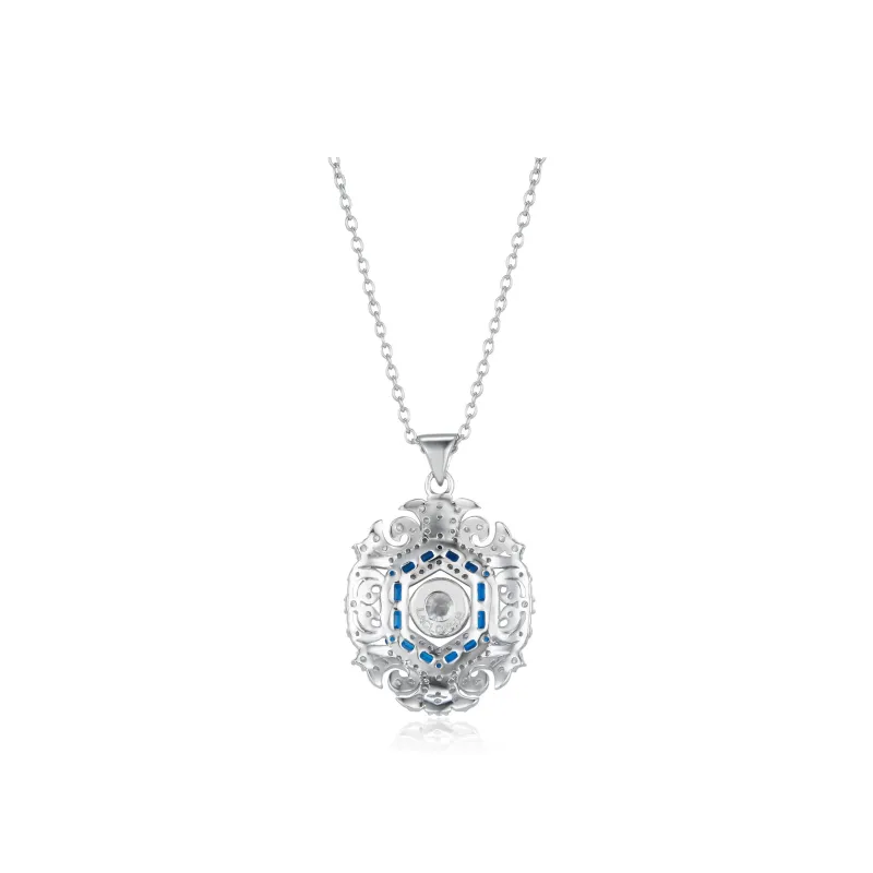 LACLOCHE 925 Sterling Silver Necklaces Unisex-1