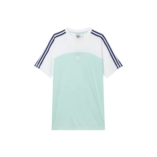 Adidas Originals T Shirt Men's Mint Green/White/Purple