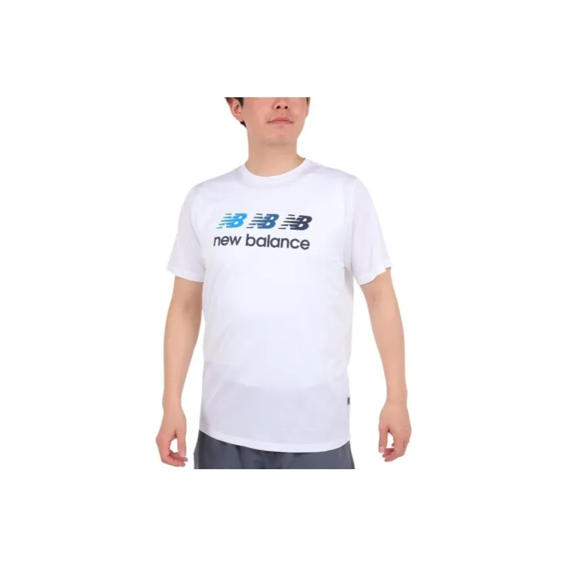 New Balance T Shirt Men's White-0