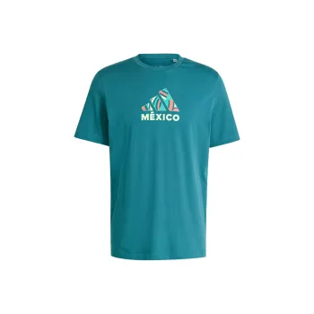 Adidas Free Shipping With AdiClub Mexico Soccer Fan Graphic Tee