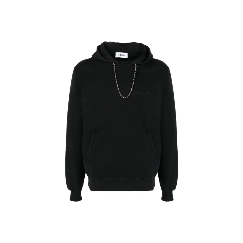 AMBUSH Ballchain Cotton Hoodie-0