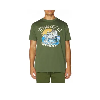 Kappa Authentic Diver T-Shirt T-Shirt Men's Green