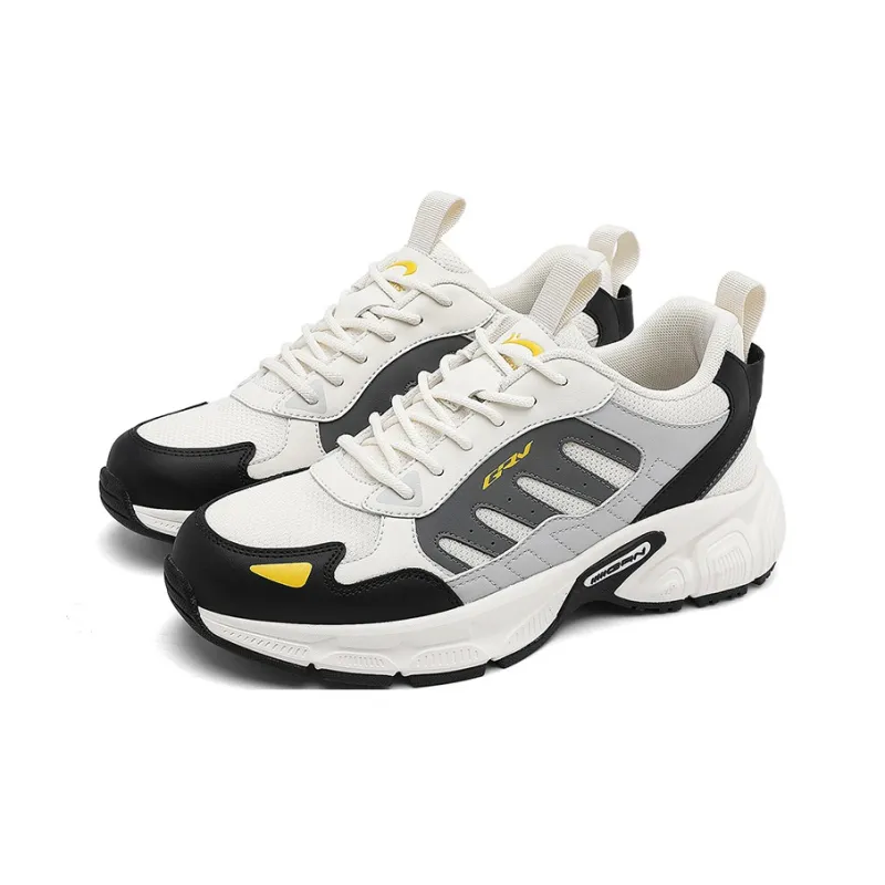 K bird Abrasion Resistant Breathable Height Increasing Low Top Chunky Sneakers Men's-3