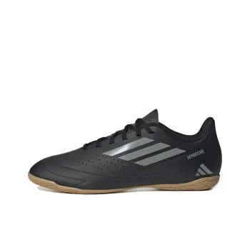 Adidas Deportivo 3 Indoor Anti Slip Wear Resistant Soccer Shoes Men's Black