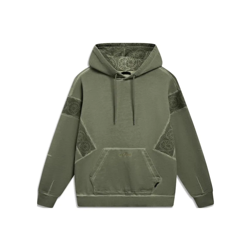 LiNing Sweatshirt Unisex Army Sail Green-0