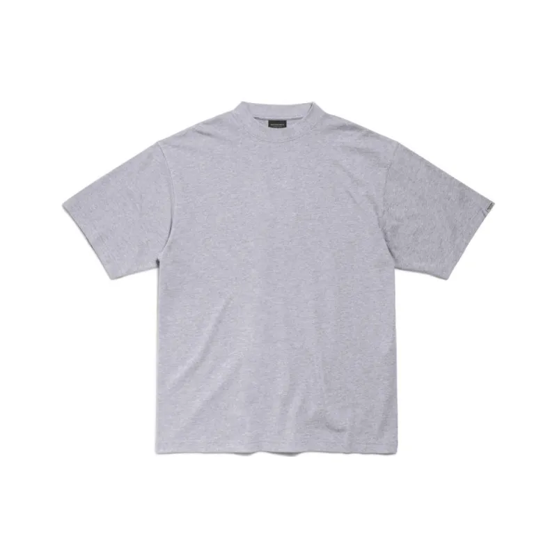 Balenciaga T Shirt, Regular Fit Men's Light Purple-0