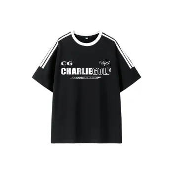 CHARLIE GOLF T Shirt Unisex Black