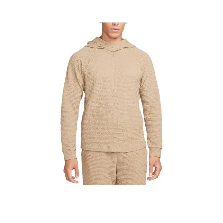 Nike Yoga Dri-Fit Pullover Sweatshirt Men's Brown-0